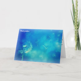 Positiv denken karte