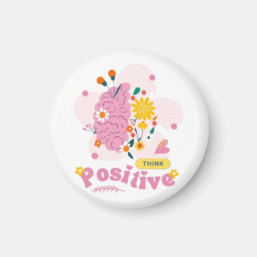 Positiv Denken Magnet (Vorne)