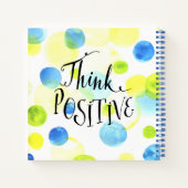 Positiv denken notizblock (Rückseite)