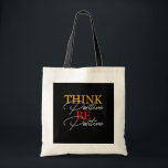 Positiv denken, positiv sein" tragetasche<br><div class="desc">Bleibe motiviert und verteilt Positivität mit unserer "Think Positive, Be Positive" Tasche. Diese stilvolle und praxisnahe Tasche ist ideal, um das Wesentliche zu tragen und Sie und andere daran zu erinnern, eine positive Einstellung zu haben. Es ist aus langlebigen Materialien gefertigt und eignet sich ideal zum Shopping, Gymnastik oder für...</div>