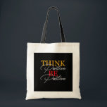 Positiv denken, positiv sein" tragetasche<br><div class="desc">Bleibe motiviert und verteilt Positivität mit unserer "Think Positive, Be Positive" Tasche. Diese stilvolle und praxisnahe Tasche ist ideal, um das Wesentliche zu tragen und Sie und andere daran zu erinnern, eine positive Einstellung zu haben. Es ist aus langlebigen Materialien gefertigt und eignet sich ideal zum Shopping, Gymnastik oder für...</div>