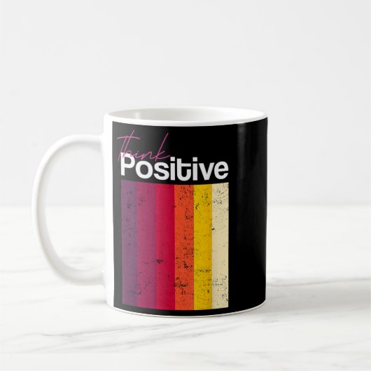 Positiv denken und verstärken; Inspirierte Anführu Kaffeetasse (Links)