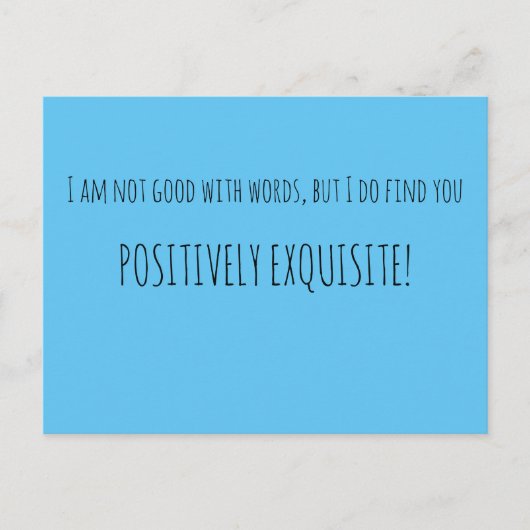 Positiv exquisit postkarte (Vorderseite)