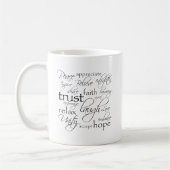 Positiv fasst Einzelteile ab Kaffeetasse (Links)