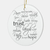 Positiv fasst Einzelteile ab Keramikornament (Links)