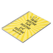 positiv fühlen Sie sich positiv geistige Gesundhei Notizblock (Linke Seite)