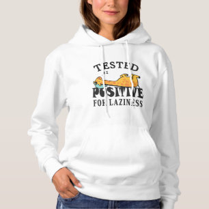 Positiv für Faulheit Giraffe getestet Hoodie