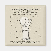 Positiv gesegnet magnet (Vorne)