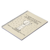 Positiv gesegnet notizblock (Linke Seite)