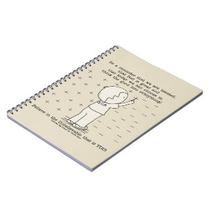 Positiv gesegnet notizblock