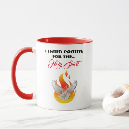 "POSITIV GETESTET" Tasse (Mit Donut)