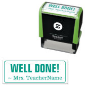 Positiv "GUT GETAN!" Instructor Rubber Briefmarke Permastempel (Beispiel)