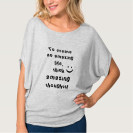 Positiv Inspirierend Zitat - T - Shirt von Frauen