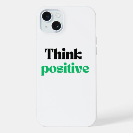 positiv iPhone hülle (Rückseite)