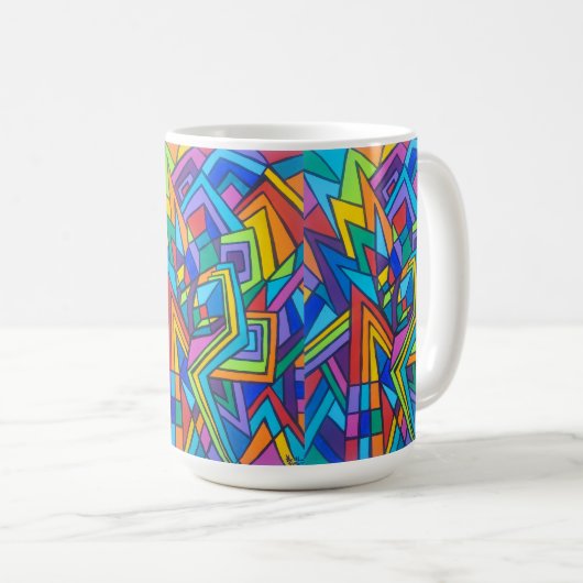 Positiv Kaffeetasse (VorderseiteRechts)