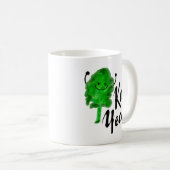 Positiv Kale Pun - Kale Yeah! Kaffeetasse (VorderseiteRechts)