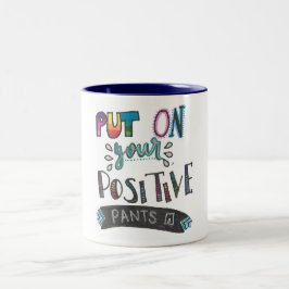 Positiv keucht Tasse
