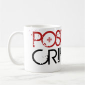 Positiv kriminell kaffeetasse (Links)