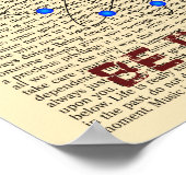 POSITIV — Kunstdruck Poster (Ecke)