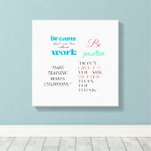 positiv leinwanddruck (Insitu (Holzboden))