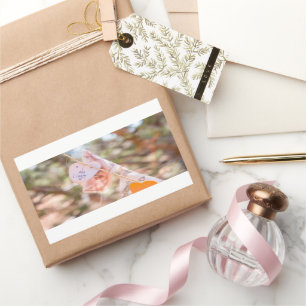 Positiv mit I Am Light Rechteckiger Aufkleber