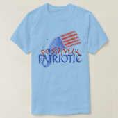 POSITIV PATRIOTISCHE LIEBE AMERIKA FLAG T - Shirt (Design vorne)