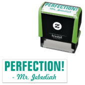 Positiv "PERFECTION!" + Benutzerdefinierter Tutor- Permastempel (Beispiel)