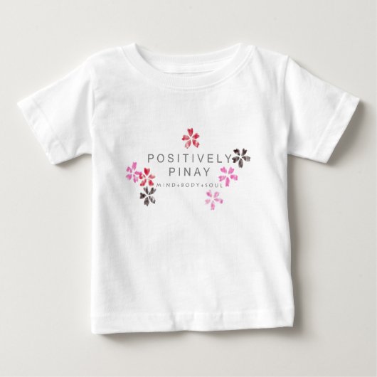 Positiv Pinay - besonders angefertigt Baby T-shirt (Vorderseite)