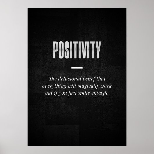 Positiv Poster (Vorne)