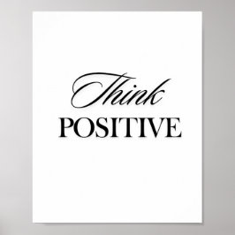 positiv poster