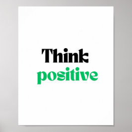 positiv poster
