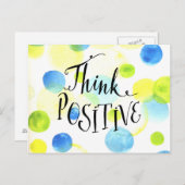 positiv postkarte (Vorne/Hinten)