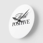 positiv runde wanduhr (Winkel)