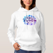positiv sein hoodie (Vorderseite)