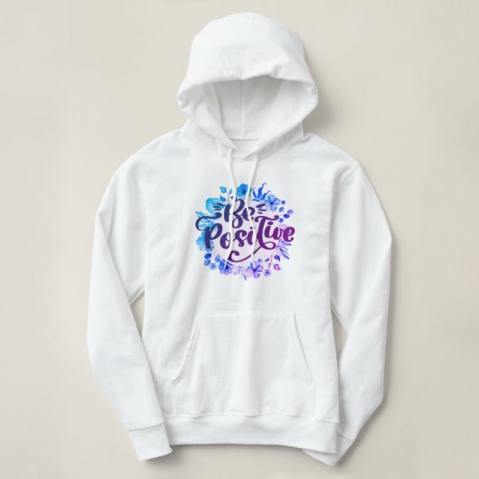positiv sein hoodie (Design vorne)
