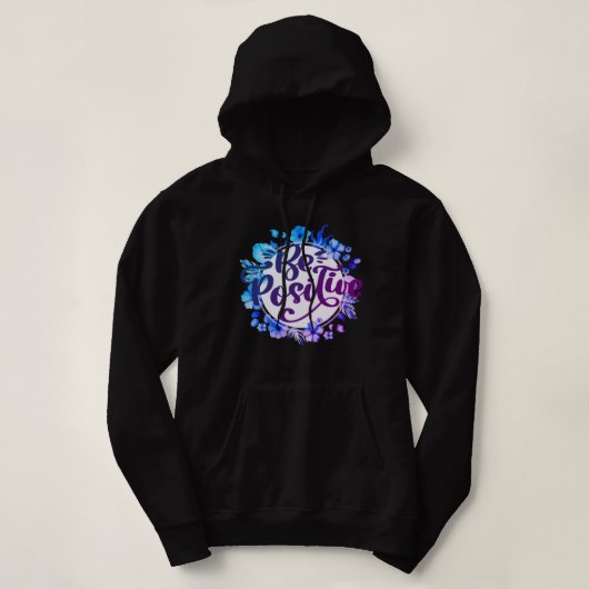 positiv sein hoodie (Design vorne)