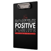 Positiv sein klemmbrett (Links)
