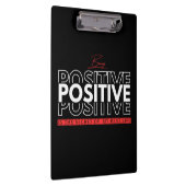 Positiv sein klemmbrett (Rechts)