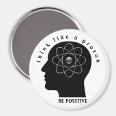 positiv sein magnet (Vorderseite/Rückseite)