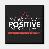 Positiv sein magnet (Vorne)