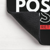 Positiv sein mousepad (Ecke)