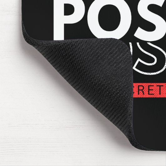 Positiv sein mousepad (Ecke)