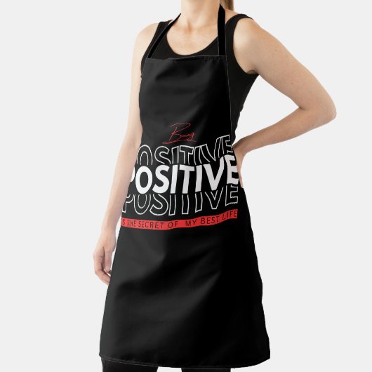 Positiv sein schürze (InSitu)