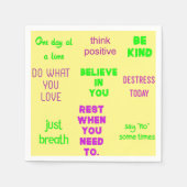 positiv serviette (Vorderseite)