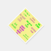 positiv serviette (Ecke)