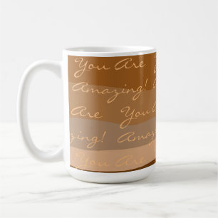 Positiv sind Sie Phantastisch farbig Kaffeetasse