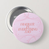 Positiv, spirituell, inspirierend, Motivierend Button (Vorne & Hinten)
