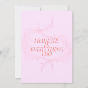 Positiv, spirituell, inspirierend, Motivierend Feiertagskarte