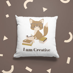Positive Affirmation Kids Reading Decor Kissen