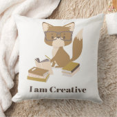 Positive Affirmation Kids Reading Decor Kissen (Decke)